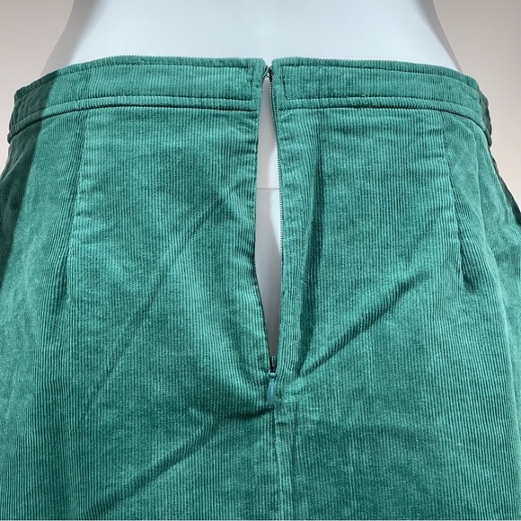 J. Crew Corduroy button-front mini skirt size 6 - Picture 10 of 12